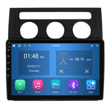 RoverOne 4G+64G Bilradio Bluetooth CarPlay Android Auto GPS-navigering för Volkswagen Touran 1 2003 - 2010