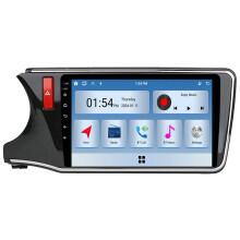 RoverOne 6G+128G Bil Multimedia Spiller Radio CarPlay Bluetooth Android GPS for Honda City 2014 - 2017