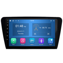 RoverOne 4G+64G Bilradio Bluetooth CarPlay Android Auto GPS-navigering för Skoda Octavia 3 A7 2013 - 2018