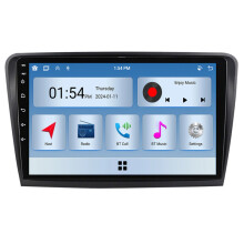Ραδιόφωνο αυτοκινήτου RoverOne 6G+128G CarPlay GPS για Skoda Superb 2 B6 2008 - 2015