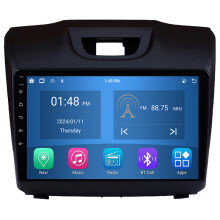RoverOne 4G+64G Radio Coche Bluetooth CarPlay Android Auto Navegación GPS para Chevrolet S10 Isuzu DMAX 2013 2014 2015