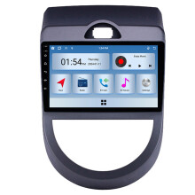 RoverOne 6G+128G Bilmultimediaspelare Radio CarPlay Bluetooth Android GPS för Kia Soul 1 AM 2008 - 2011