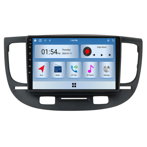 Ραδιόφωνο αυτοκινήτου RoverOne 6G+128G CarPlay GPS για Kia Rio 2 Rio2 2005-2011