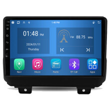 RoverOne 4G+64G Bilradio Bluetooth CarPlay Android Auto GPS-navigasjon for Jeep Wrangler 4 JL 2018 - 2019