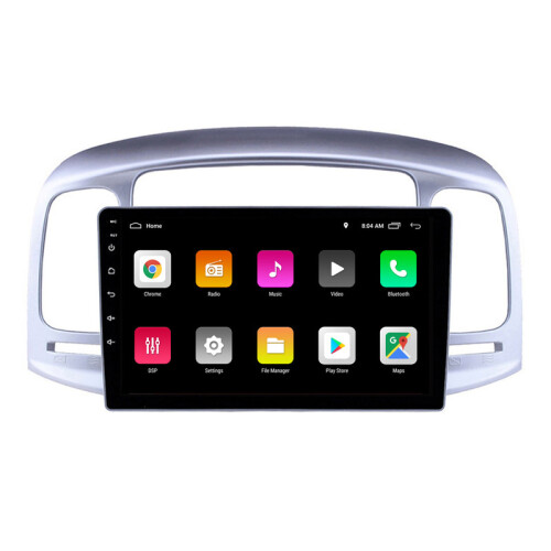 RoverOne 4G+64G Bilradio Bluetooth CarPlay Android Auto GPS-Navigation til Hyundai Accent 3 2006 - 2011 2