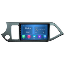 RoverOne 4G+64G Bilradio Bluetooth CarPlay Android Auto GPS-navigasjon for Kia Morning 2 picanto 2011 - 2017