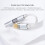 NK1 MAX Adapter Cable CX31993 Decoding Chip MAX97220 OP-AMP IC HiFi Portable Type-C Amplifier Silver-Plated OCC Wire 4
