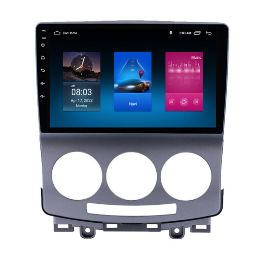 RoverOne 4G+64G Bilradio Bluetooth CarPlay Android Auto GPS-Navigation til Mazda 5 2 CR 2005 - 2010 1