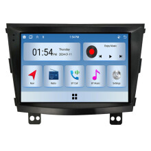 RoverOne 6G+128G Autós Multimédia Lejátszó Rádióval CarPlay Bluetooth Android GPS mert SsangYong Tivolan Tivoli 2014 - 2017