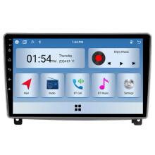 RoverOne 6G+128G Autós Multimédia Lejátszó Rádióval CarPlay Bluetooth Android GPS mert Peugeot 407 1 2004 - 2011