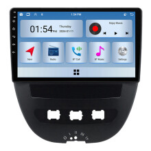 RoverOne 6G+128G Autós Multimédia Lejátszó Rádióval CarPlay Bluetooth Android GPS mert Peugeot 107 for Toyota Aygo 2005 - 2014