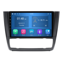 RoverOne 4G+64G Radio Samochodowe Bluetooth CarPlay Android Auto Nawigacja GPS dla BMW 1 Series E81 E82 E87 E88 2004-2011 AT