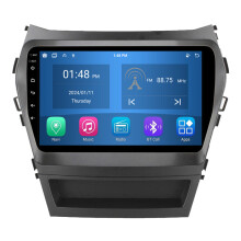 RoverOne 4G+64G autórádió Bluetooth CarPlay Android Auto GPS Navigációhoz mert Hyundai Santa Fe 3 2013 - 2016
