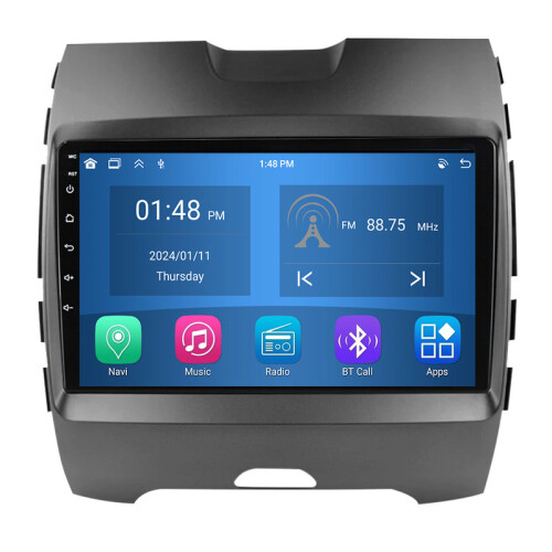 RoverOne 4G+64G Autoradio Bluetooth CarPlay Android Auto GPS für Ford Edge 2 2015 - 2018