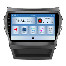 RoverOne 6G+128G Autós Multimédia Lejátszó Rádióval CarPlay Bluetooth Android GPS mert Hyundai Santa Fe 3 2013 - 2016