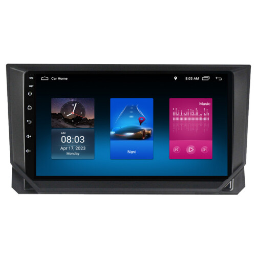 RoverOne 4G+64G Bilradio Bluetooth CarPlay Android Auto GPS-Navigation til Seat Ibiza 2017 - 2020 1