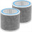 2PCS HEPA Filters for Shark HP102 Clean Sense Replacement Filter 1
