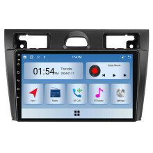RoverOne 6G+128G Autós Multimédia Lejátszó Rádióval CarPlay Bluetooth Android GPS mert Ford Fiesta Mk VI 5 Mk5 2002 - 2008