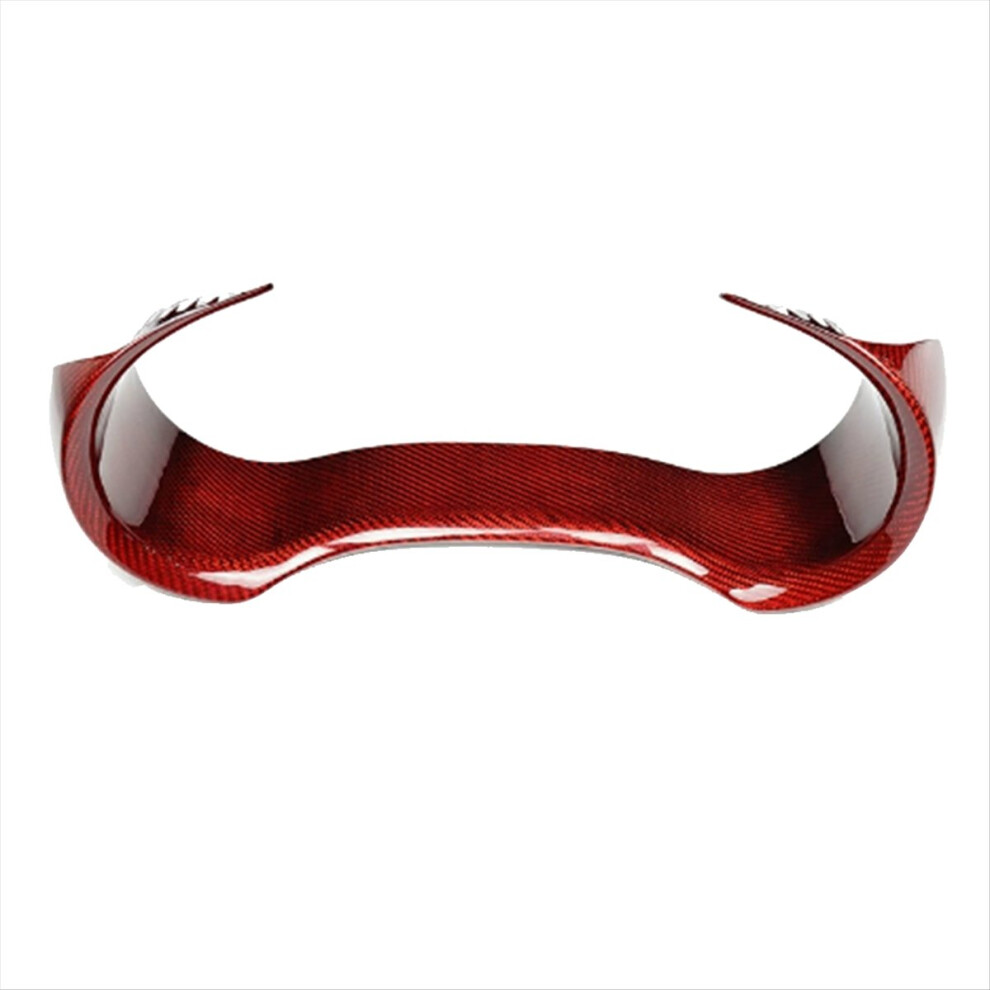 Car Steering Wheel Speedometer Frame Instrument Carbon Fiber Trim Frame For Stinger 2018-2023 Lhd 4852045483425