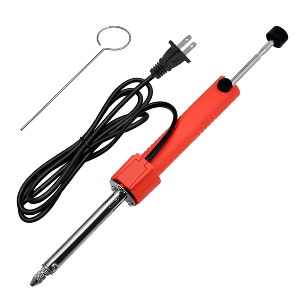 30W Electrothermal Solder Sucker Welding Vacuum Desoldering Pump Soldering Iron Removal Solder Iron Pen Welding Tool(Eu) 4852045468477