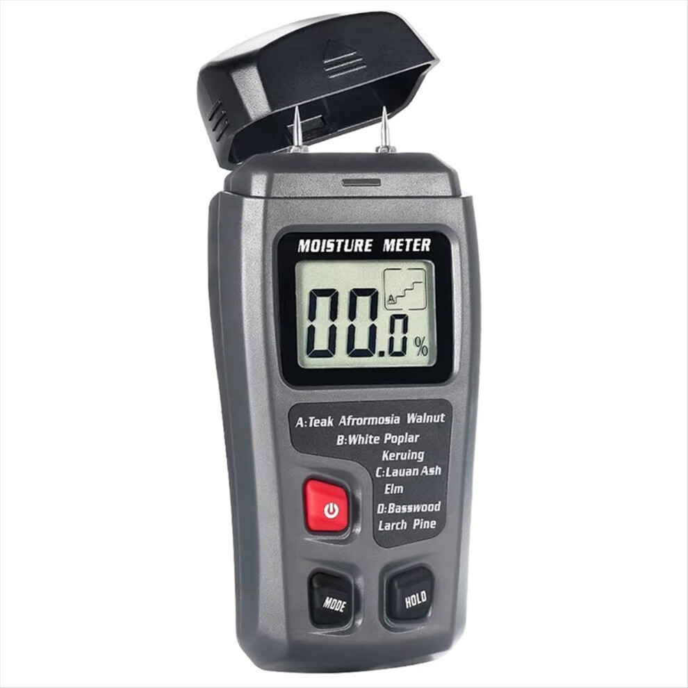 Emt10 Hygrometer Accurate Large Lcd Display Wood Moisture Tester Digital Wall Detector Meter 4851767896025