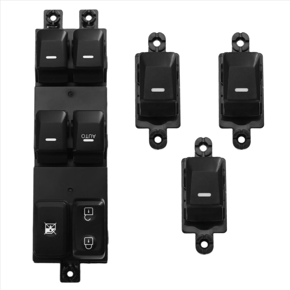 1Set New Power Window Control Switch Button Lifter Regulator For Morning Picanto Car Parts 93570-1Y200 93575-1Y000 4852045462369