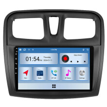 RoverOne 6G+128G Bil Multimedia Spiller Radio CarPlay Bluetooth Android GPS for Renault Logan 2 2012 - 2022 Sandero 2 2013 - 2022