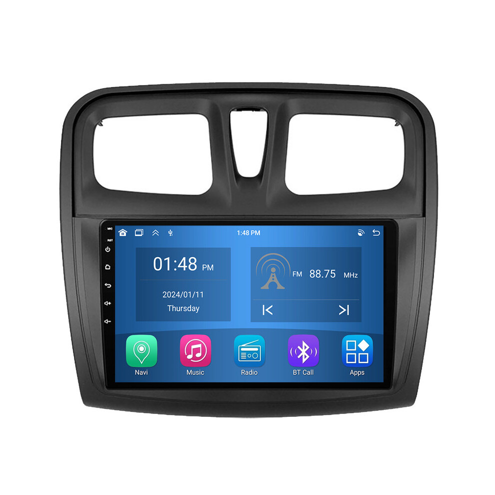 Roverone 4G+64G Car Radio Bluetooth Carplay Android Auto Gps Sat Nav For Renault Logan 2 2012 - 2022 Sandero 2 2013 - 2022 712110548258