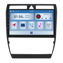 RoverOne 6G+128G Auton Multimediasoitin Radio CarPlay Bluetooth Android Radio GPS for Audi A6 C5 1997 - 2004 S6 2 1999 - 2004 RS6 1 2002 - 2006