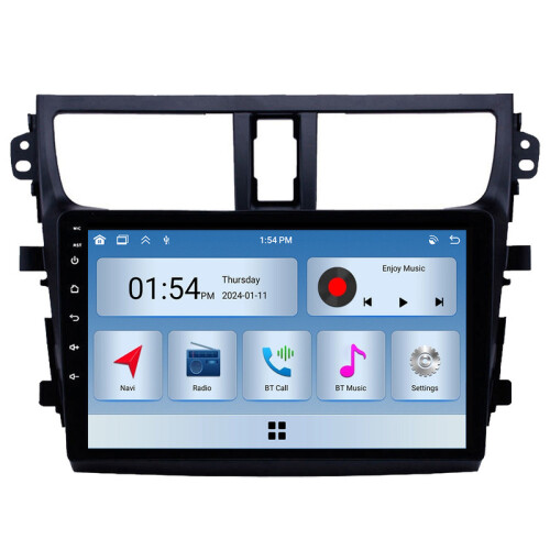 Ραδιόφωνο αυτοκινήτου RoverOne 6G+128G CarPlay GPS για Suzuki Celerio 2015 - 2018