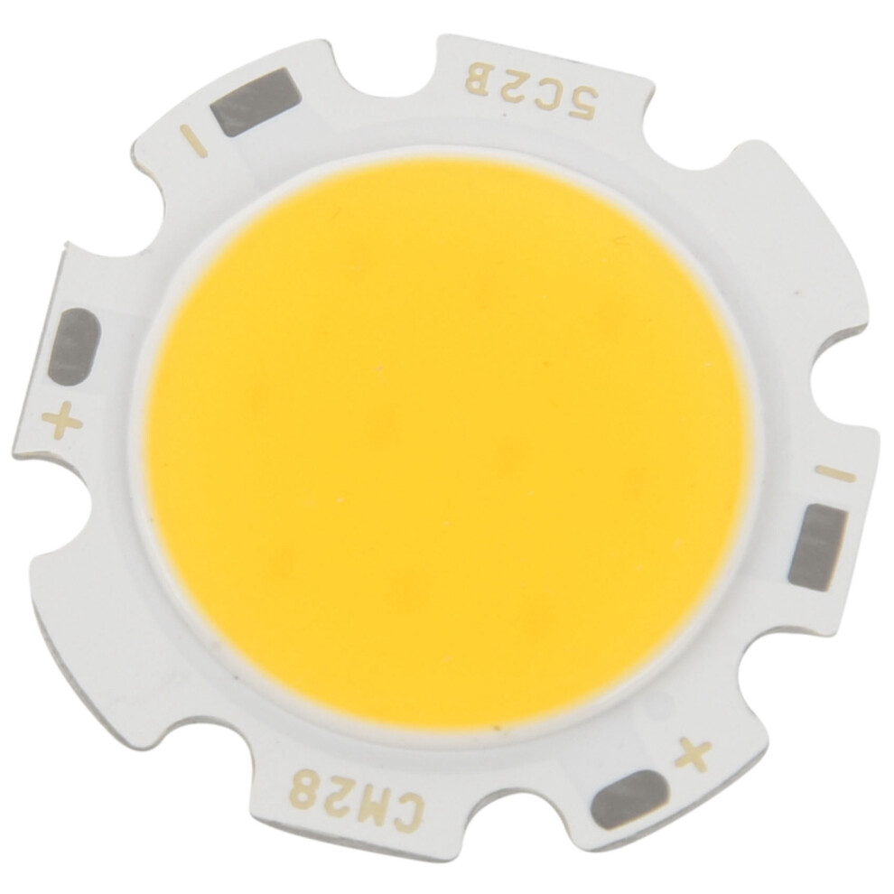 5W Chip Round Cob Super Bright Led Lamp Bulbs Warm Dc15-17V Light/White 4851767806918
