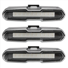 3X LED Skateboard Light Longboard Lights Fits on Any Longboards Bikes Scooters Headlights