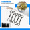 5Pcs Musical Instruments Trumpet Slide Stopper Silicone Ring Accessory Replacement 4