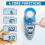 LDS-1G Automatic Digital Grain Moisture Tester Corn Wheat Humidity Gauge Meter Detector EU Plug 5