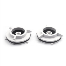 paar hubadapters 10 inch opener voor reel-to-reel tape recorder Eenvoudige installatie Sterke structuur Wit