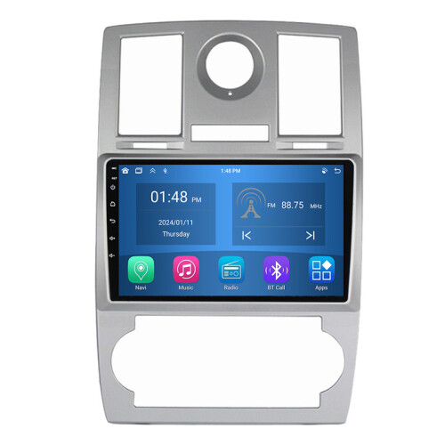 RoverOne 4G+64G Bilradio Bluetooth CarPlay Android Auto GPS-Navigation til Chrysler 300C 1 2004 - 2011