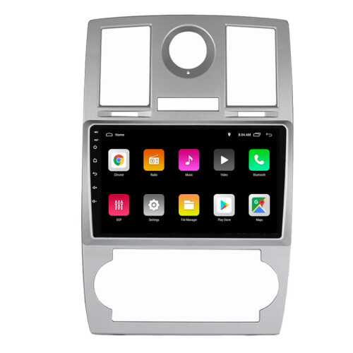 RoverOne 4G+64G Bilradio Bluetooth CarPlay Android Auto GPS-Navigation til Chrysler 300C 1 2004 - 2011 2
