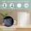2 Packs Transparency Acrylic Cutting Pads, Die Plates Clear Thick Pads for Work 5