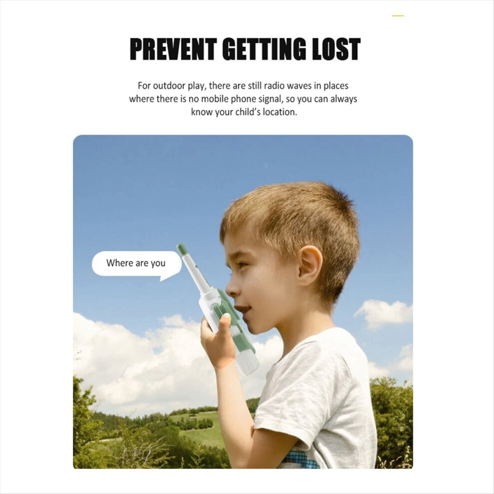 Kids Walkie Talkie Cartoon Wireless 300M Portable Kid Phone Toy Intercom Talking Machine 4851767827777
