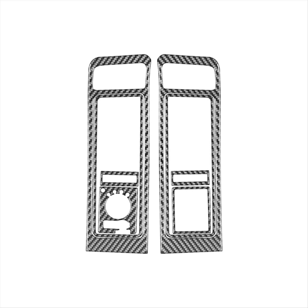 Carbon Fiber Dashboard Side Air Vent Outlet Trim Sticker For Ram 1500 2013-2018 Interior Accessories Lhd 4852045482770