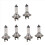 6x Car Front Head Light Headlight H7 Bulb Lamp 12V 55W 1