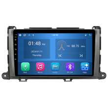 RoverOne 4G+64G Bilradio Bluetooth CarPlay Android Auto GPS-navigasjon for Toyota Sienna 3 XL30 2010 - 2014
