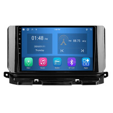 RoverOne 4G+64G Bilradio Bluetooth CarPlay Android Auto GPS-navigering för Skoda Octavia 4 A8 2019-2021