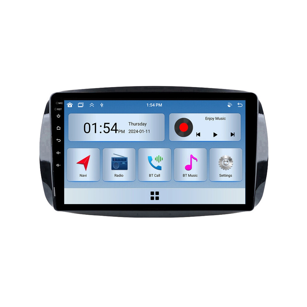 Roverone 6G+128G Car Multimedia Player Autoradio Carplay Bluetooth Android Radio Gps For Mercedes Benz Smart Fortwo 3 C453 A453 W453 2014 - 2020 753980436467