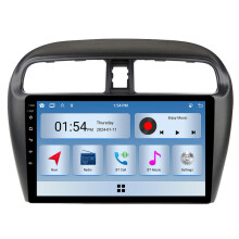 RoverOne 6G+128G Bil Multimedia Spiller Radio CarPlay Bluetooth Android GPS for Mitsubishi Mirage 6 2012 - 2018