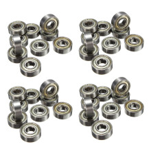 40Pcs 8 x 22 7mm Skateboard ScoOter Bearings Wheels ABEC-5 608ZZ