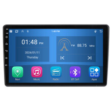 RoverOne 4G+64G Autoradio Bluetooth CarPlay Android Auto GPS für VW Sharan Touran for Skoda Octavia Fabia 2 Rapid