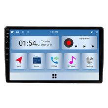 RoverOne 6G+128G Bilmultimediaspelare Radio CarPlay Bluetooth Android GPS för Toyota Coaster 2013-2015