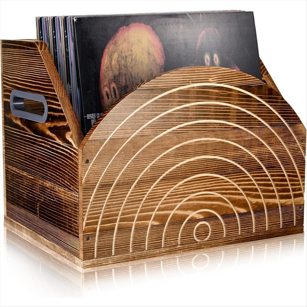 Vinyl Record Storage Record Holder Vinyl Record Album Holder Wood Record Stand Display For Records Collector Artistic 4852045491376