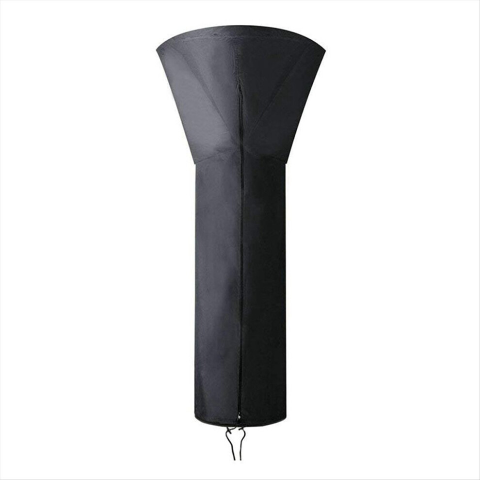 Patio Heater Covers With Zipper And Air Vent,Waterproof,Dustproof,Wind-Resistant,Uv-Resistant,Snow-Resistant 221X85x48cm 4851767839770